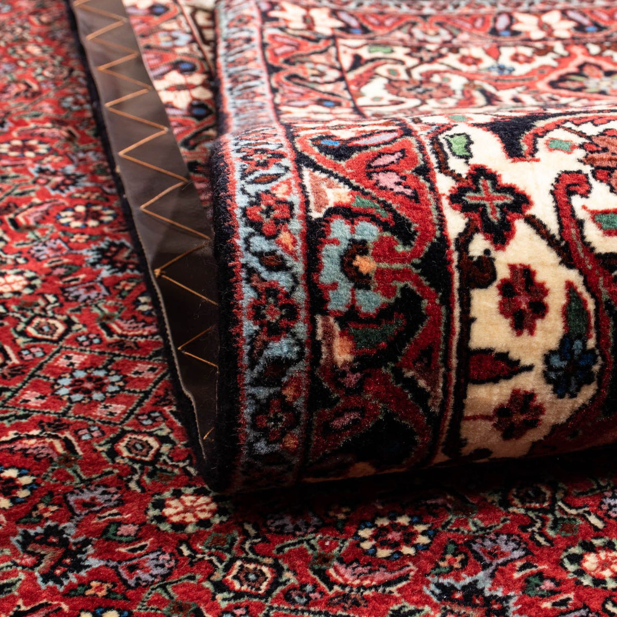 Perski dywan - Bijar - Royal - 331 x 254 cm - czerwony