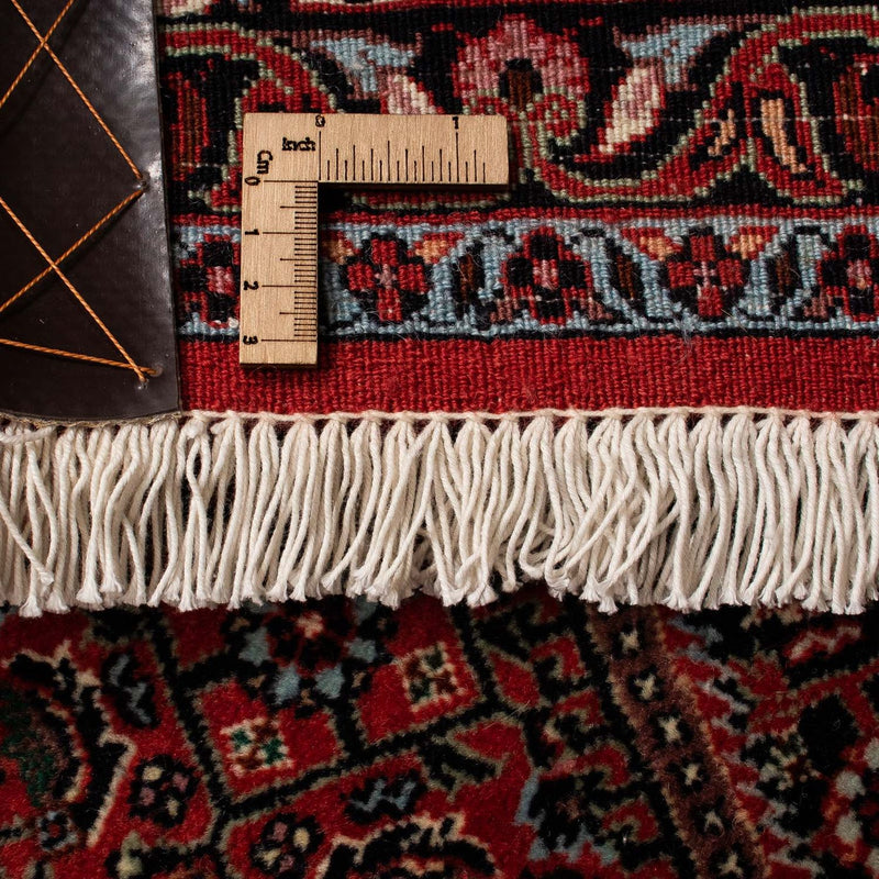 Dywan perski - Bijar - 259 x 200 cm - ciemna czerwień