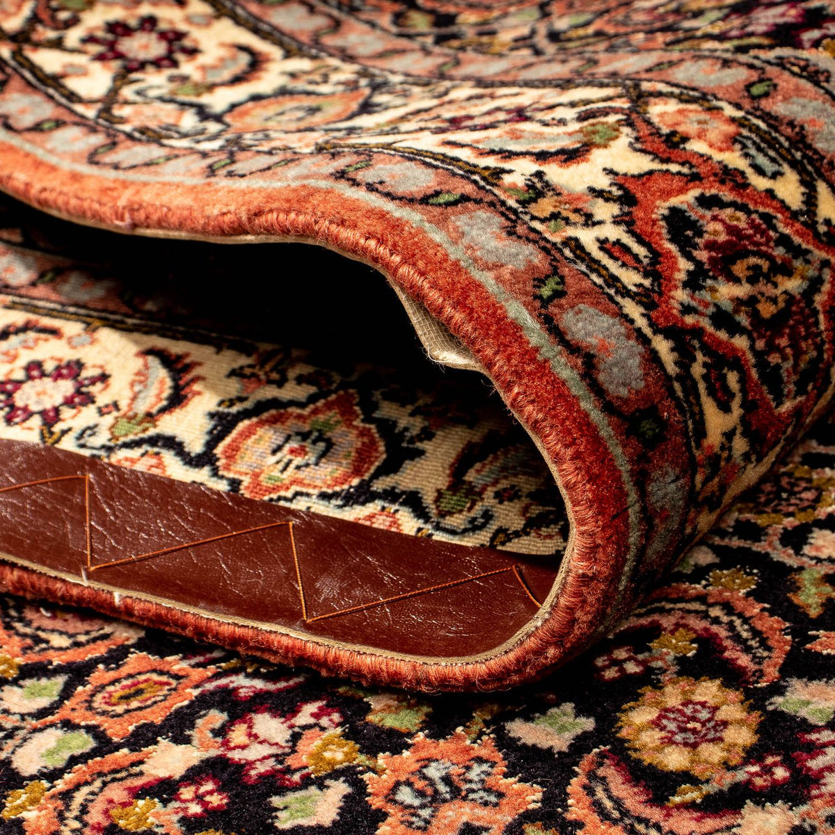 Biegacz Dywan perski - Bijar - 298 x 82 cm - wielokolorowy