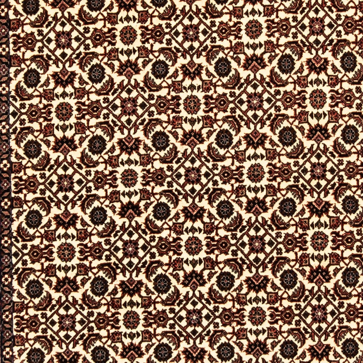 Biegacz Dywan perski - Bijar - 294 x 82 cm - wielokolorowy