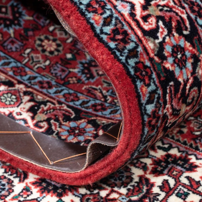 Biegacz Dywan perski - Bijar - 198 x 75 cm - czerwony