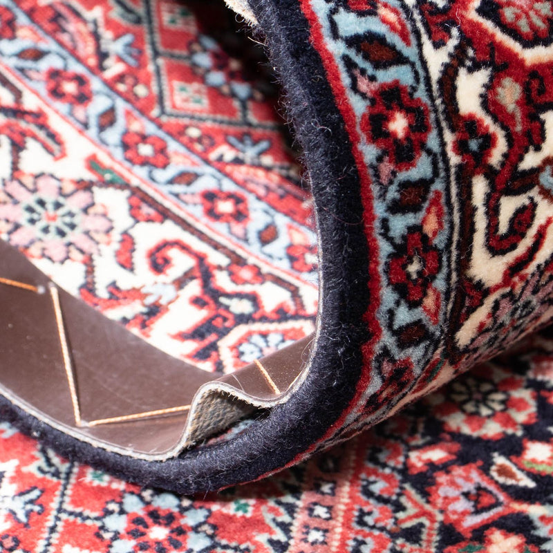 Biegacz Dywan perski - Bijar - 205 x 72 cm - ciemnoniebieski