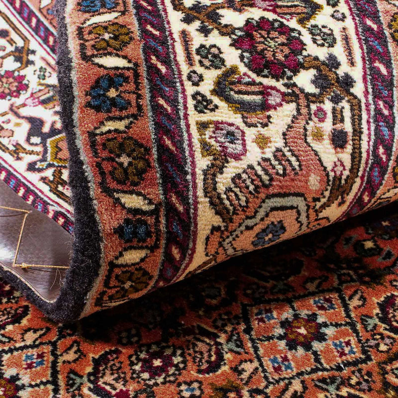 Dywan perski - Bijar - 179 x 113 cm - jasna czerwień