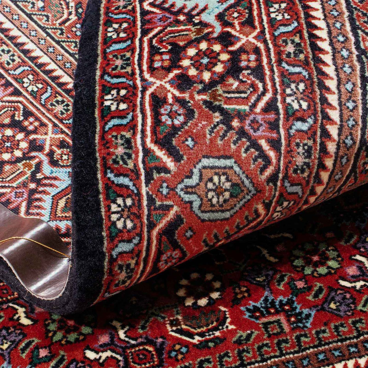 Dywan perski - Bijar - 175 x 110 cm - czerwony