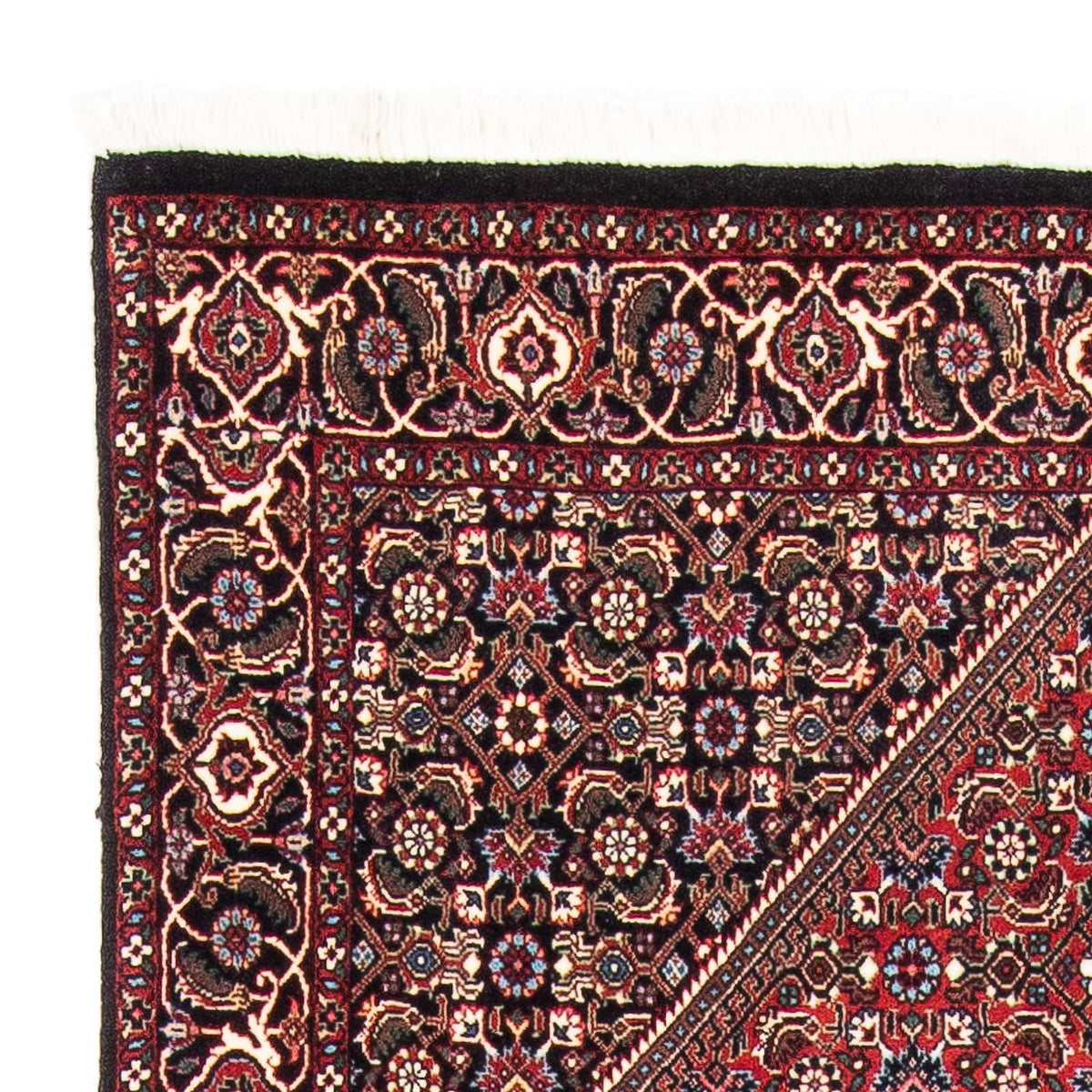 Dywan perski - Bijar - 176 x 109 cm - ciemnoniebieski