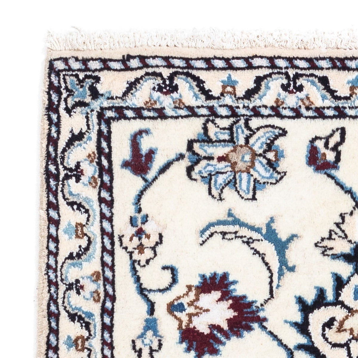 Dywan perski - Nain - 137 x 66 cm - beżowy