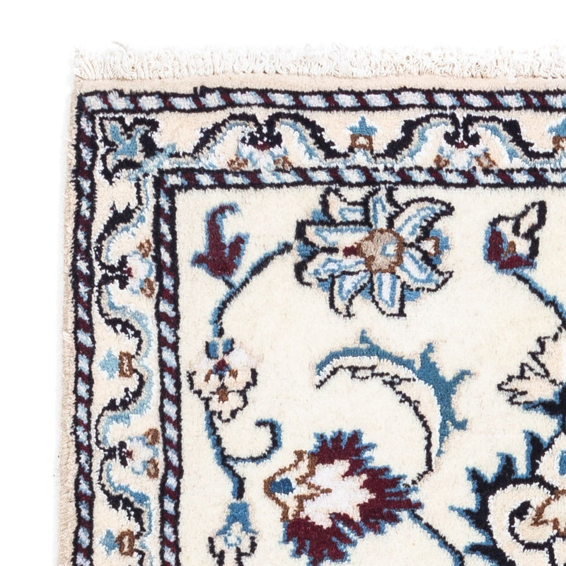 Dywan perski - Nain - 137 x 66 cm - beżowy