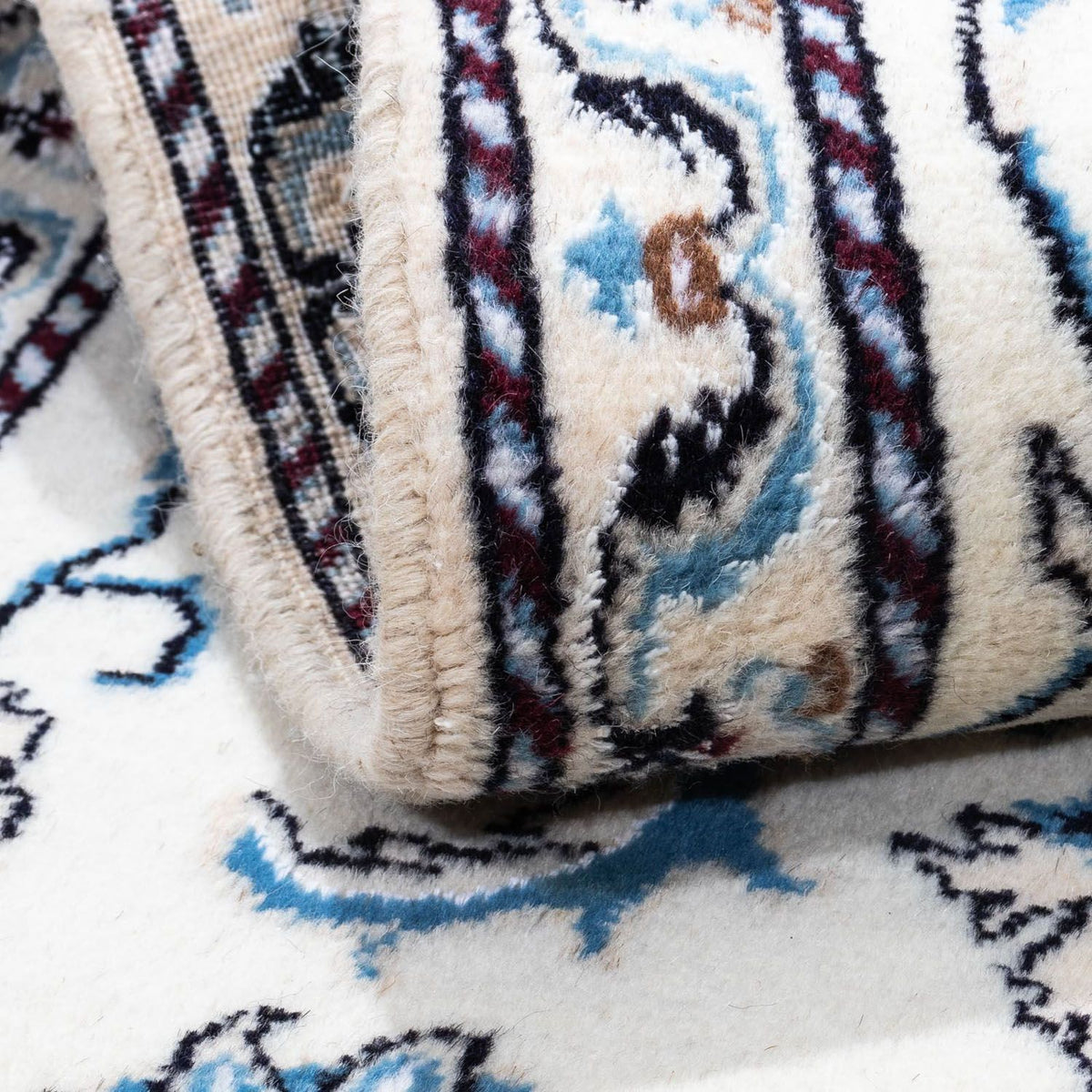 Dywan perski - Nain - 137 x 66 cm - beżowy