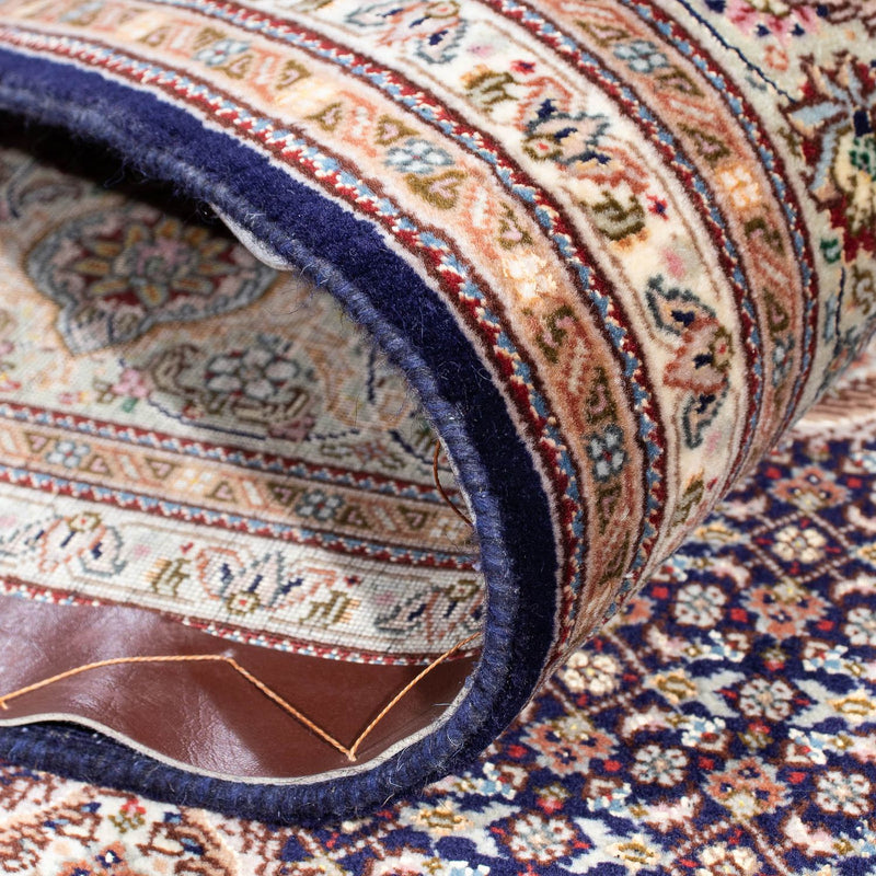 Dywan perski - Tabriz - 290 x 204 cm - ciemnoniebieski