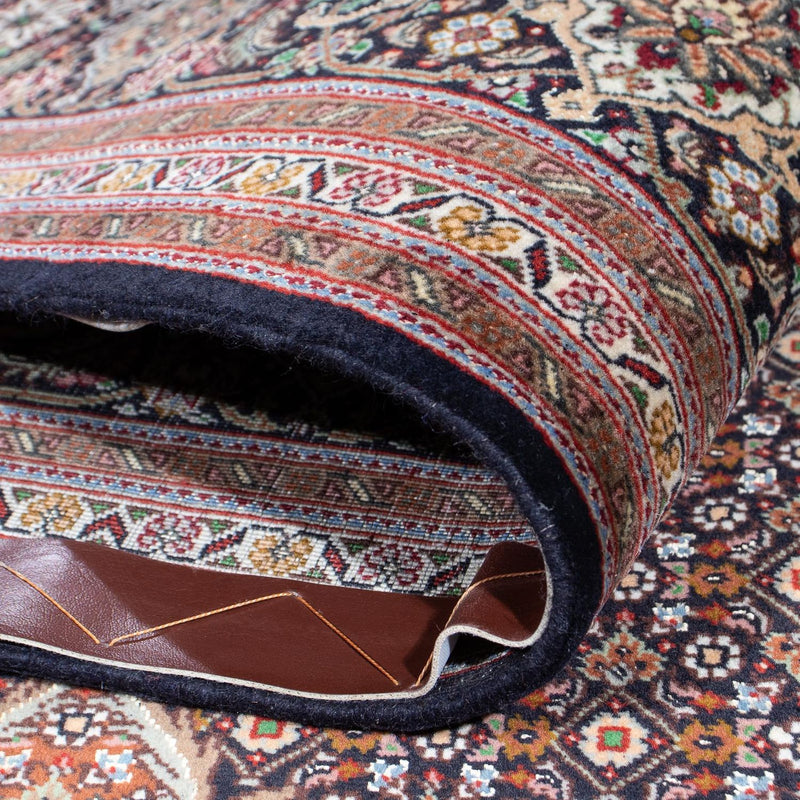 Dywan perski - Tabriz - 302 x 202 cm - ciemnoniebieski