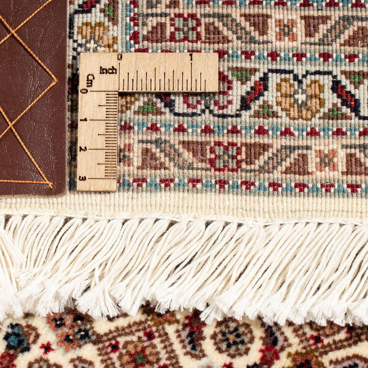 Dywan perski - Tabriz - 252 x 202 cm - jasnobrązowy