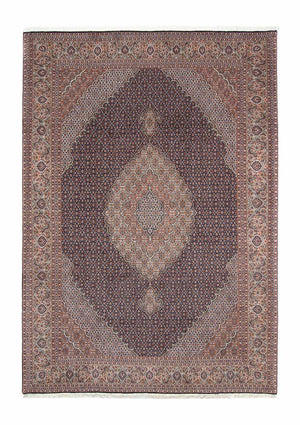 Dywan perski - Tabriz - 296 x 207 cm - ciemnoniebieski