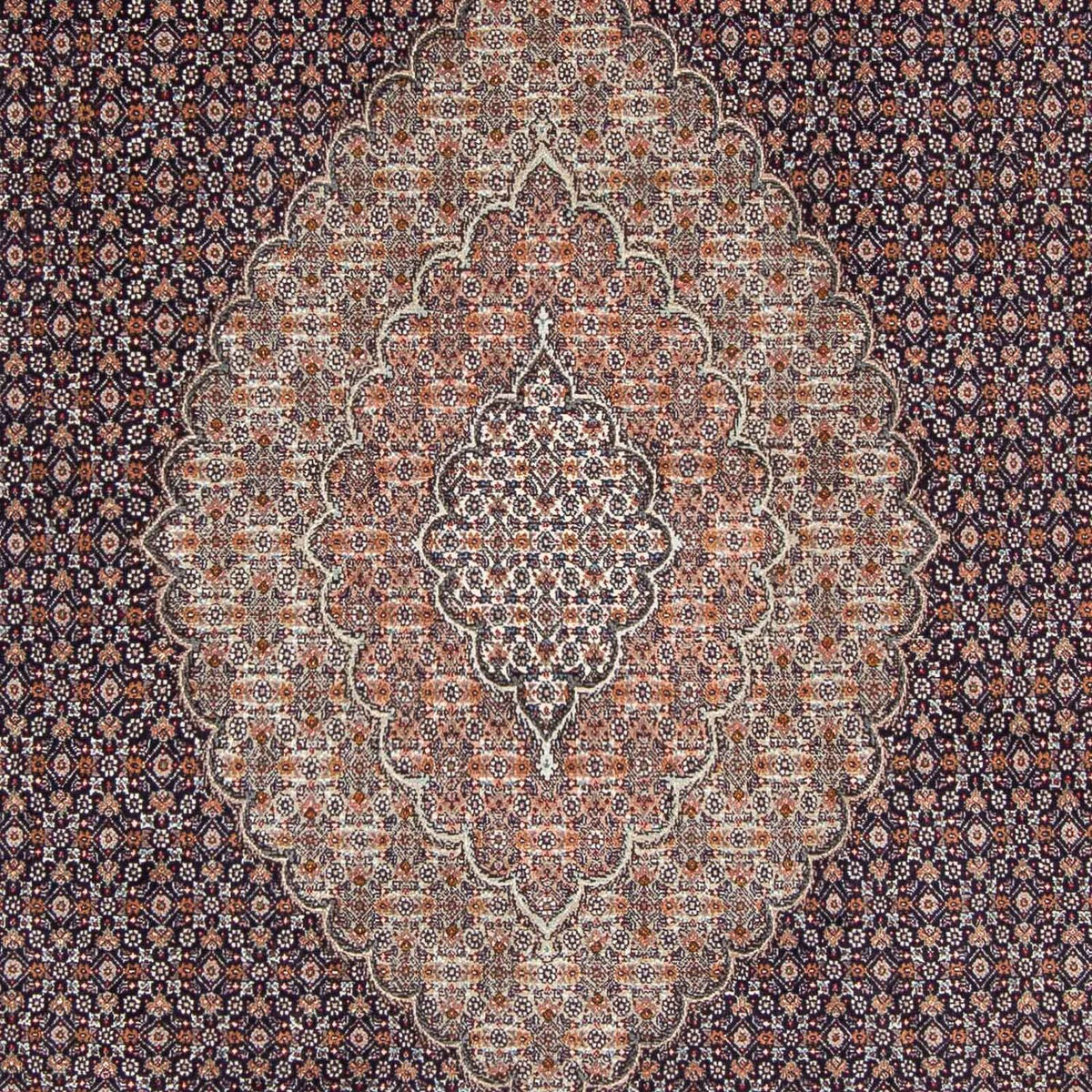 Dywan perski - Tabriz - 296 x 207 cm - ciemnoniebieski