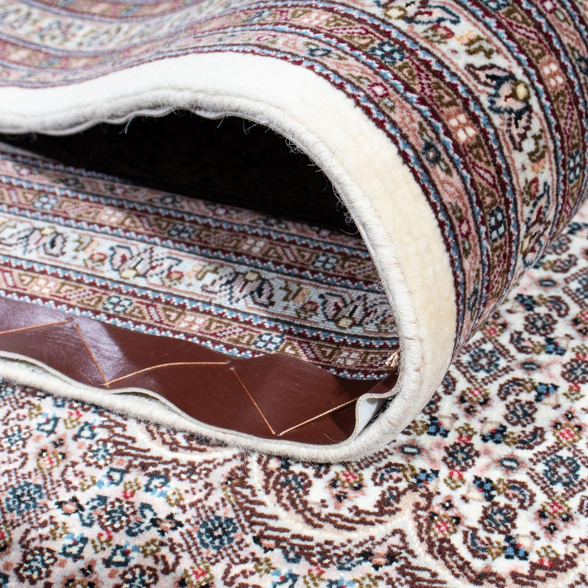 Dywan perski - Tabriz kwadratowy  - 258 x 252 cm - szary