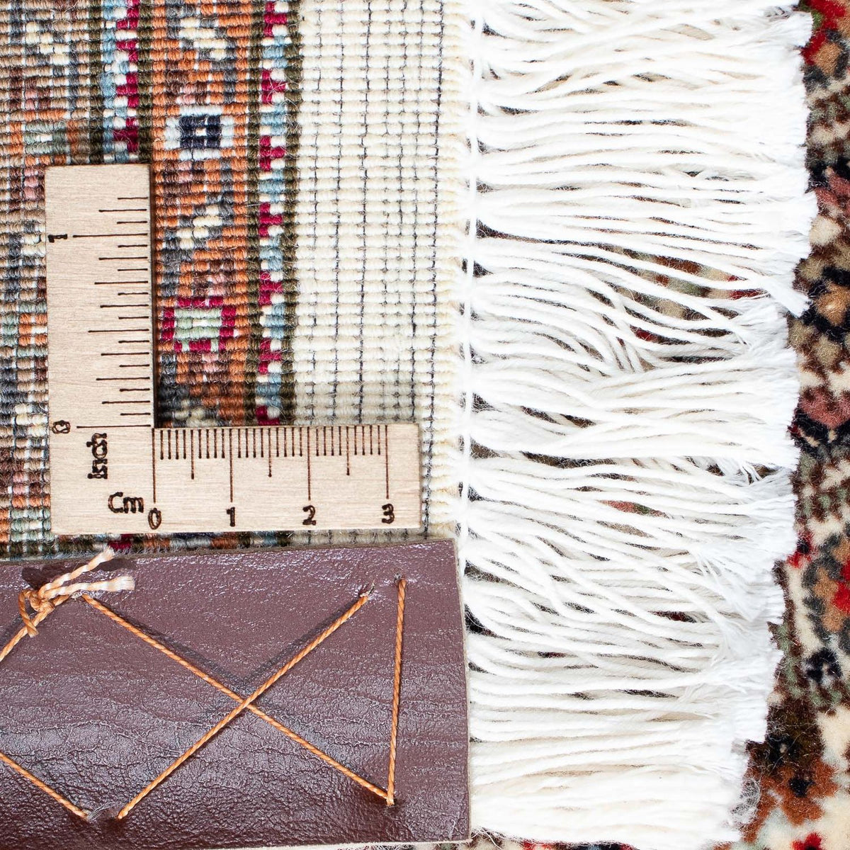 Dywan perski - Tabriz - 295 x 254 cm - ciemnobrązowy