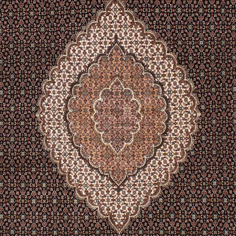 Dywan perski - Tabriz - 243 x 163 cm - ciemnoniebieski
