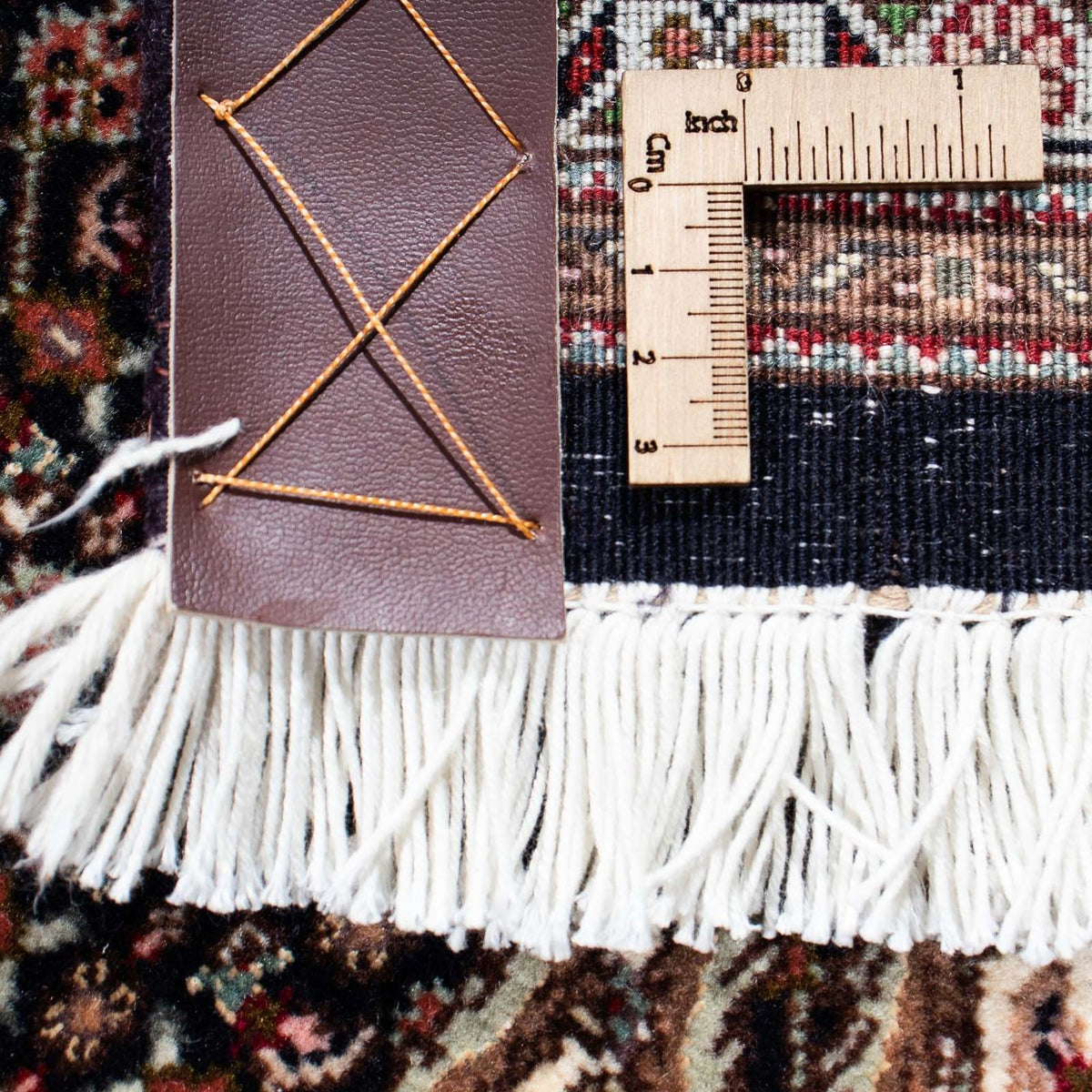 Dywan perski - Tabriz - 243 x 163 cm - ciemnoniebieski