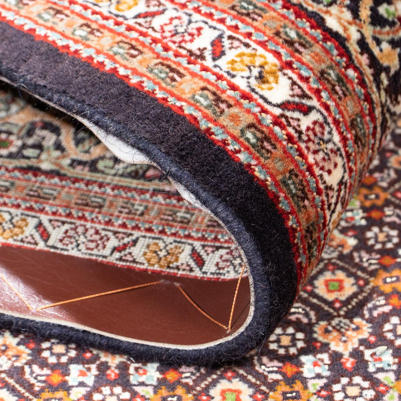 Dywan perski - Tabriz - 205 x 154 cm - ciemnobrązowy