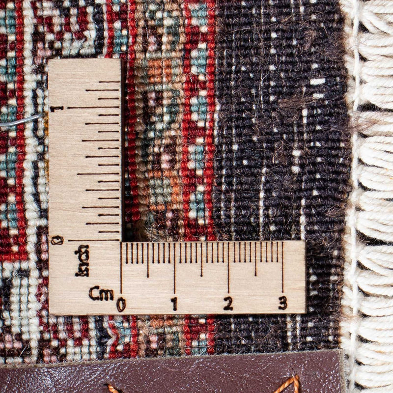 Dywan perski - Tabriz - 205 x 154 cm - ciemnobrązowy