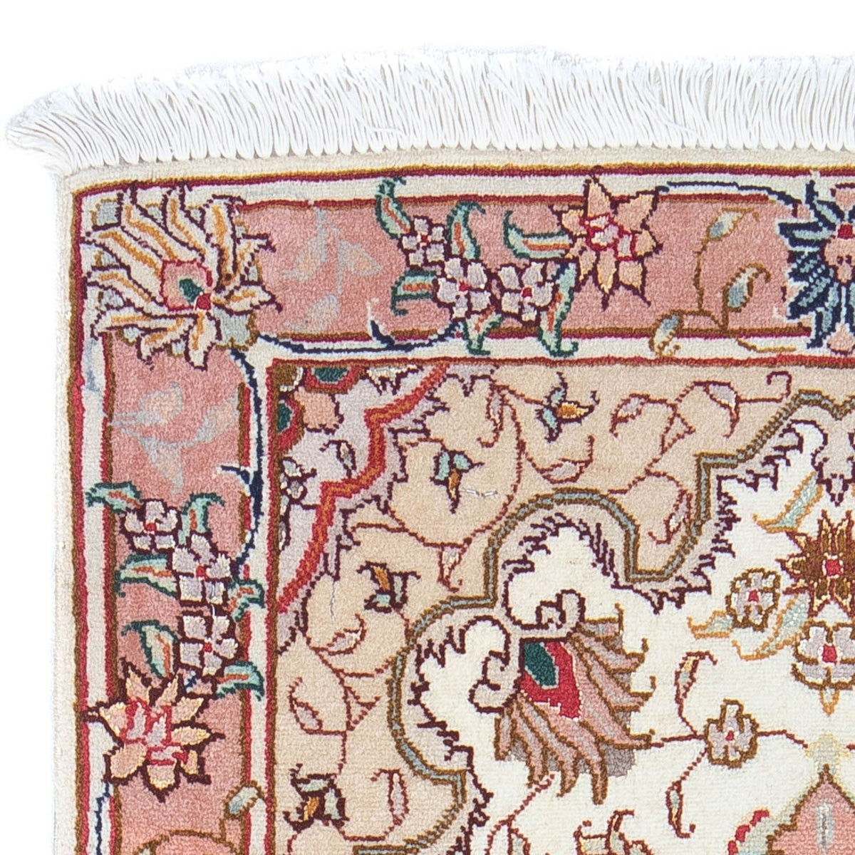 Dywan perski - Tabriz - Królewski - 99 x 59 cm - beżowy