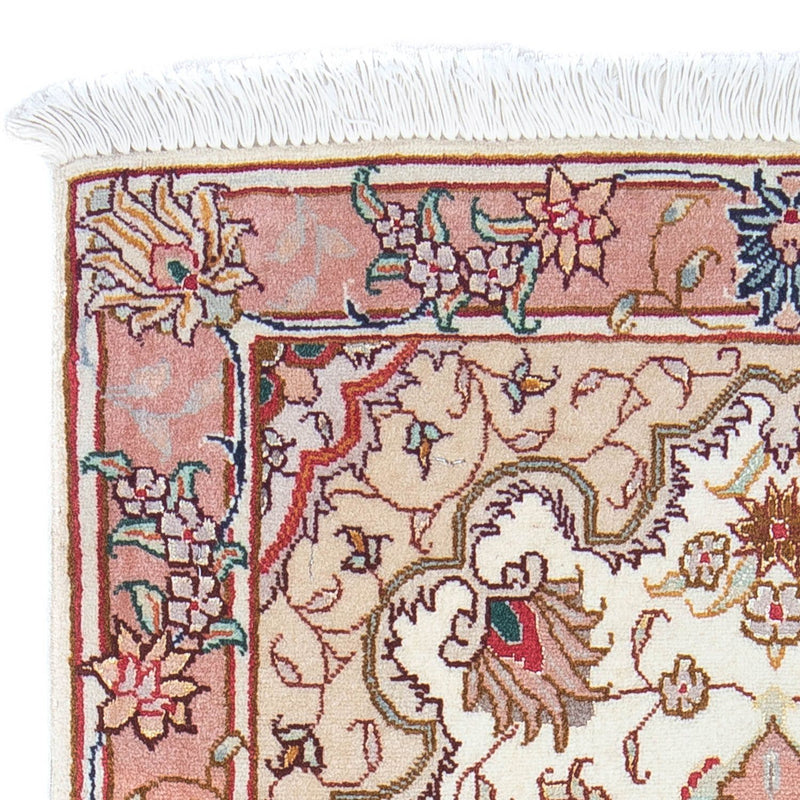 Dywan perski - Tabriz - Królewski - 99 x 59 cm - beżowy