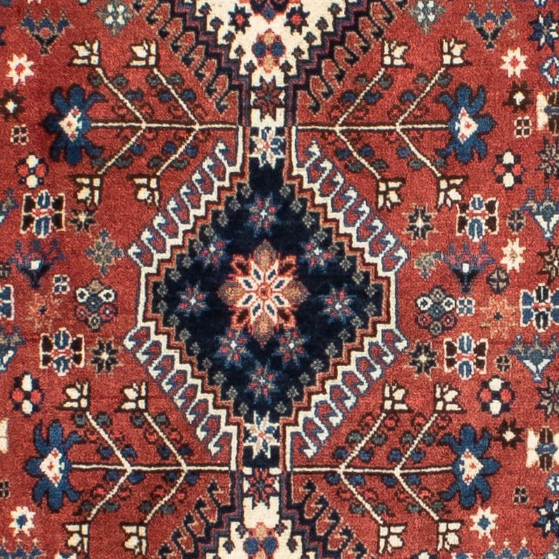 Biegacz Perski dywan - Nomadyczny - 382 x 83 cm - ciemna czerwień