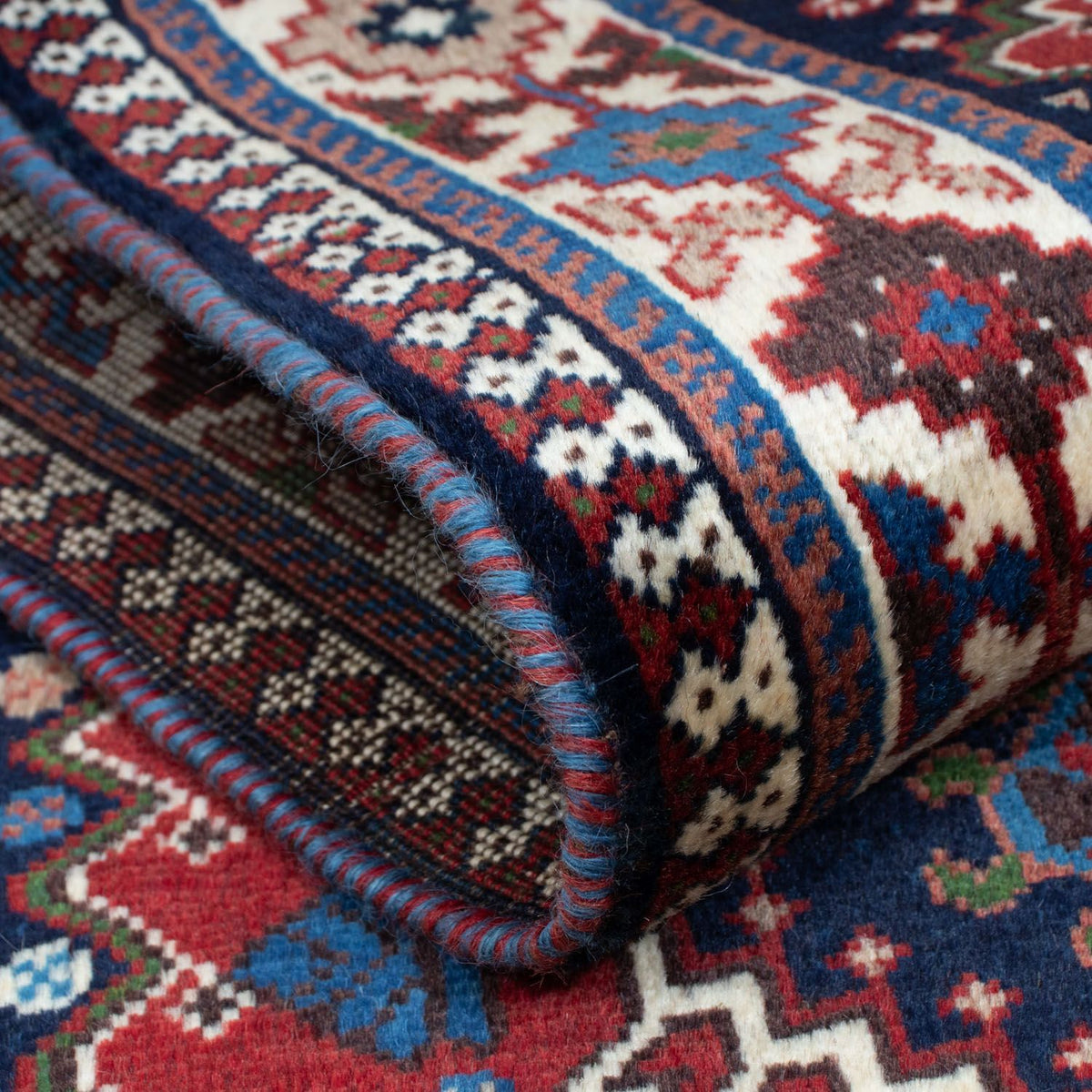 Biegacz Perski dywan - Nomadyczny - 194 x 80 cm - ciemna czerwień