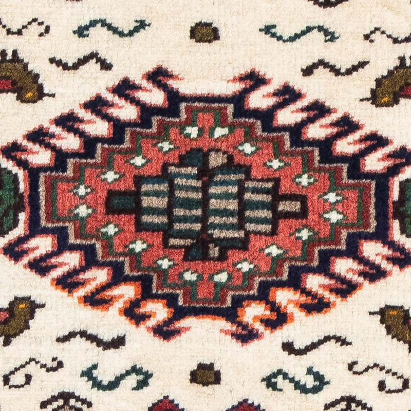 Perski dywan - Nomadyczny - 96 x 63 cm - beżowy