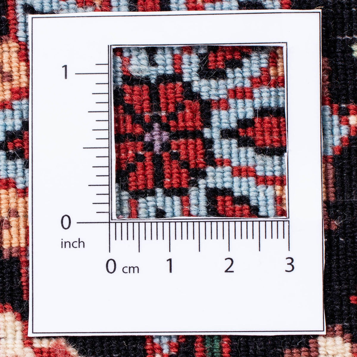 Dywan perski - Bijar - 304 x 250 cm - ciemna czerwień