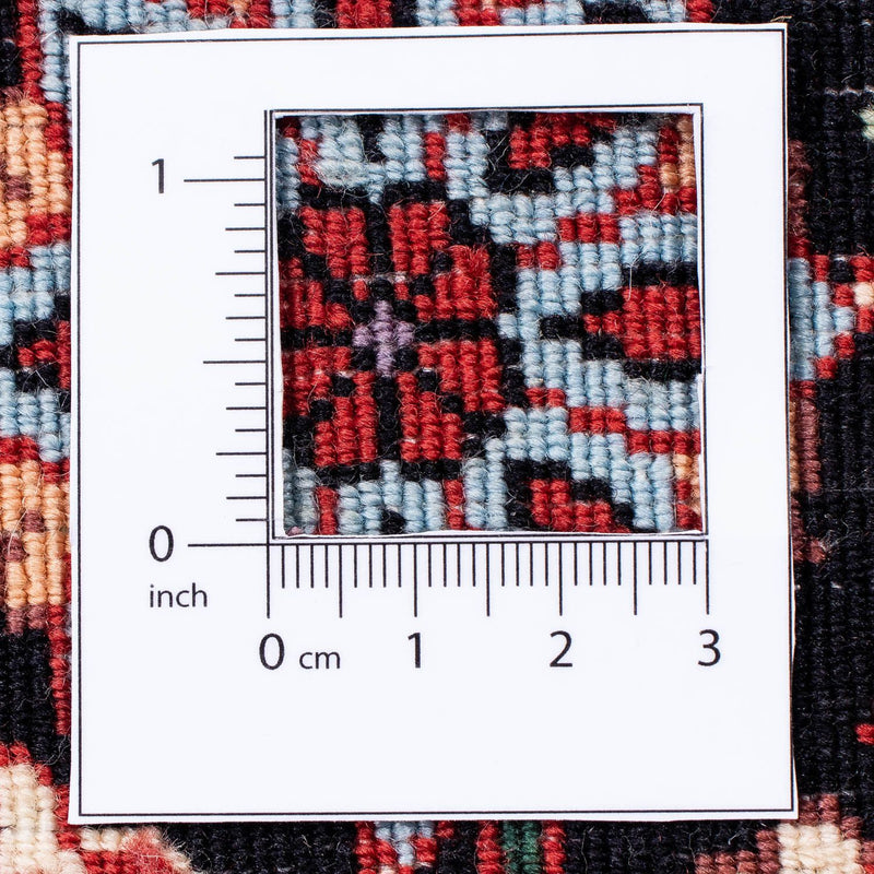 Dywan perski - Bijar - 304 x 250 cm - ciemna czerwień