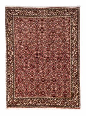 Dywan perski - Bijar - 244 x 172 cm - ciemna czerwień