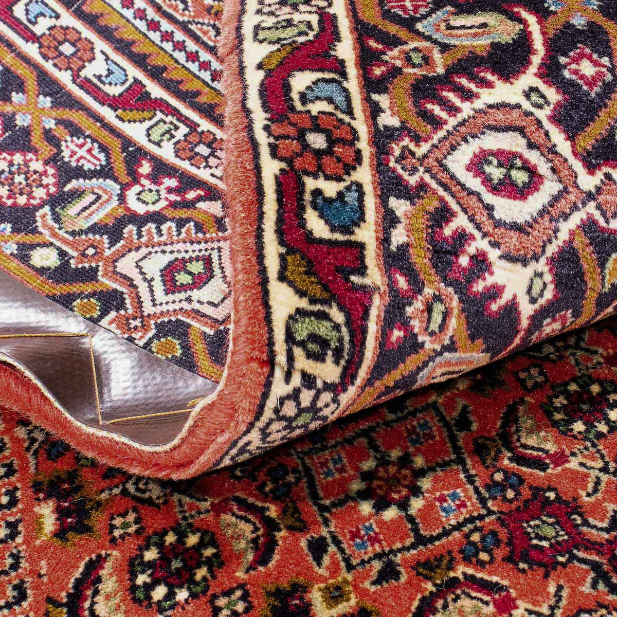 Dywan perski - Bijar - 170 x 112 cm - jasna czerwień