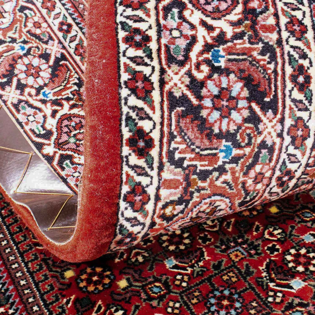 Dywan perski - Bijar - 185 x 112 cm - czerwony