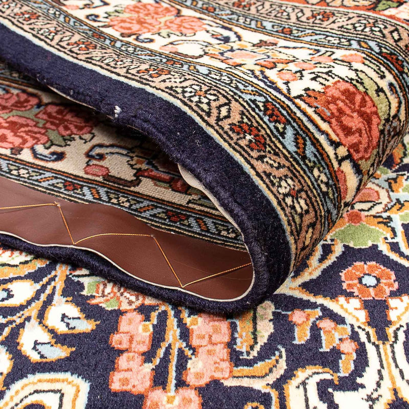 Dywan perski - Bijar - 207 x 140 cm - ciemnoniebieski