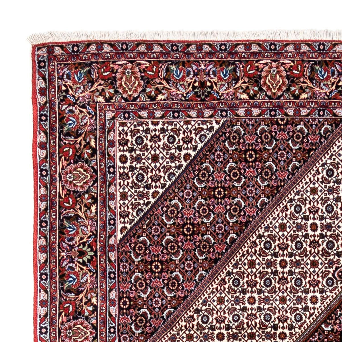 Perski dywan - Bijar - Royal - 318 x 200 cm - czerwony