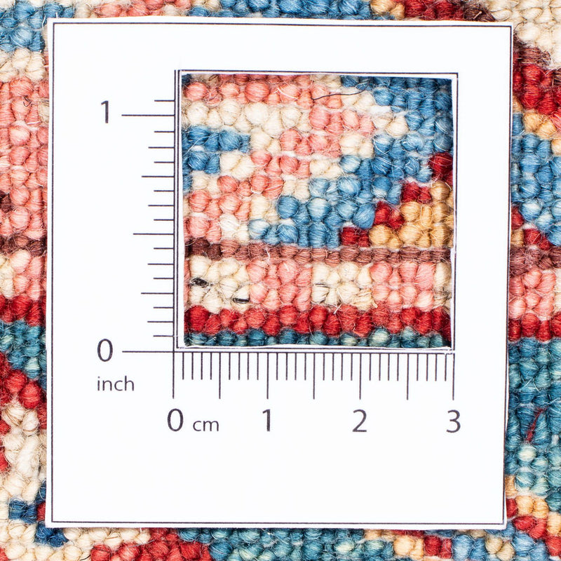 Biegacz Dywan Ziegler - Kazak - 309 x 74 cm - wielokolorowy