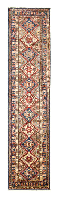Biegacz Dywan Ziegler - Kazak - 310 x 74 cm - wielokolorowy
