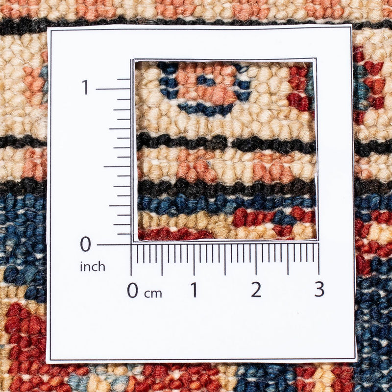 Biegacz Dywan Ziegler - Kazak - 281 x 62 cm - ciemna czerwień