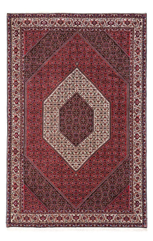 Perski dywan - Bijar - Royal - 302 x 200 cm - czerwony