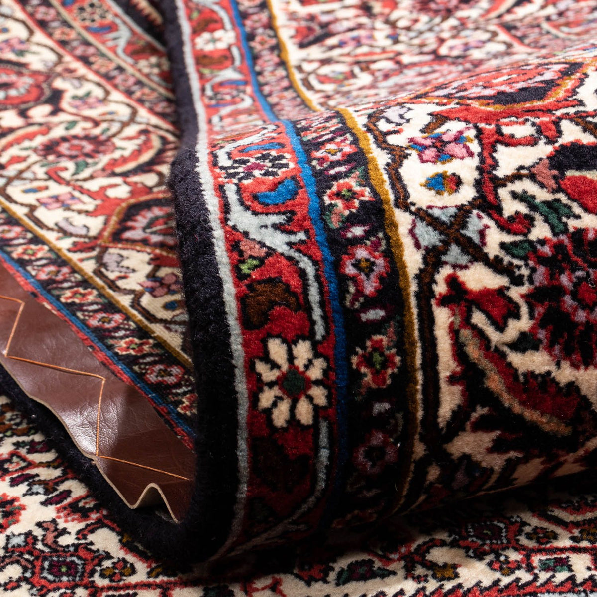 Perski dywan - Bijar - Royal - 302 x 200 cm - czerwony