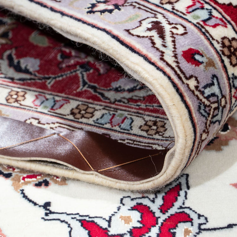 Dywan perski - Tabriz - Królewski - 200 x 154 cm - beżowy