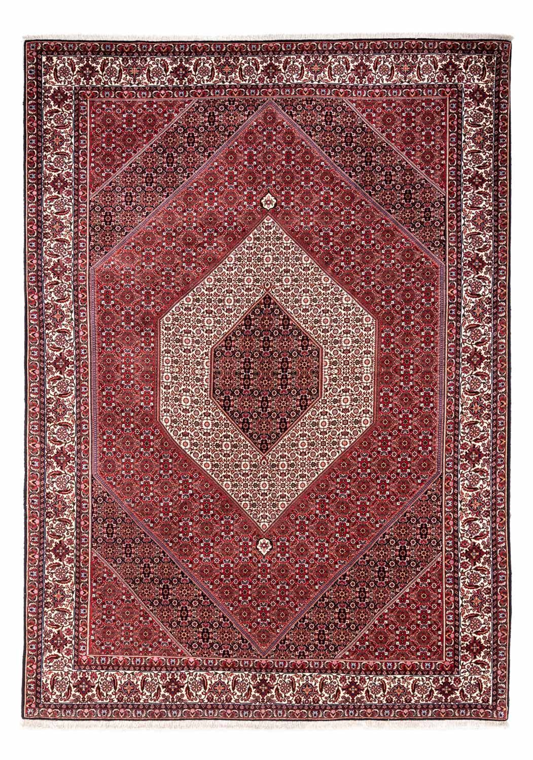 Perski dywan - Bijar - Royal - 360 x 253 cm - czerwony