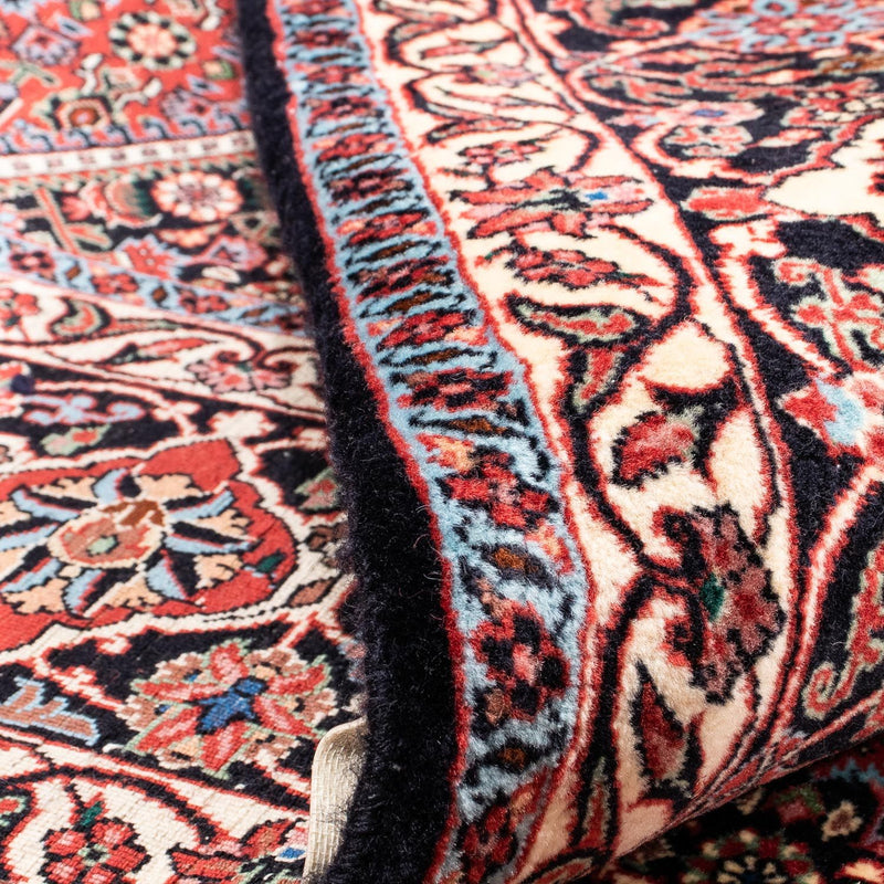 Dywan perski - Bijar - 352 x 252 cm - ciemna czerwień