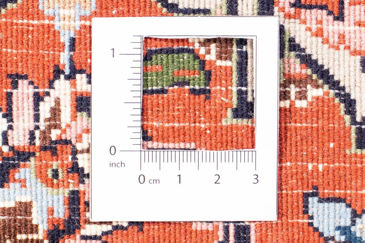 Dywan perski - Bijar - 350 x 243 cm - ciemnoniebieski