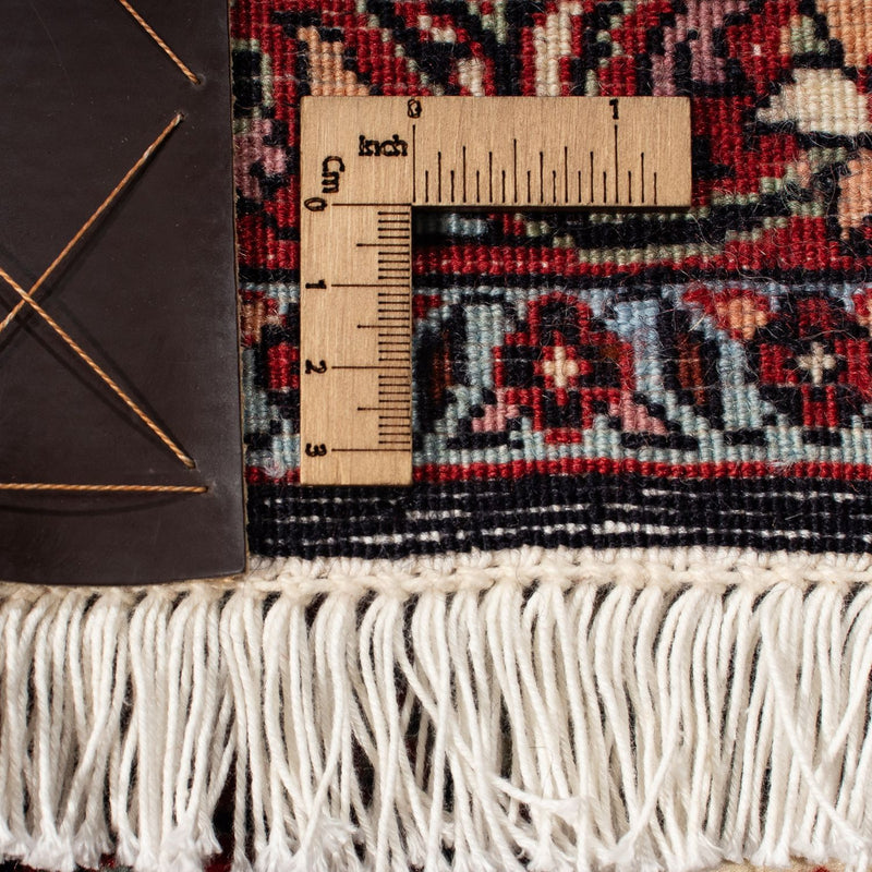 Dywan perski - Bijar - 298 x 200 cm - ciemna czerwień