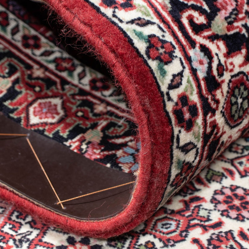 Biegacz Dywan perski - Bijar - 198 x 77 cm - czerwony