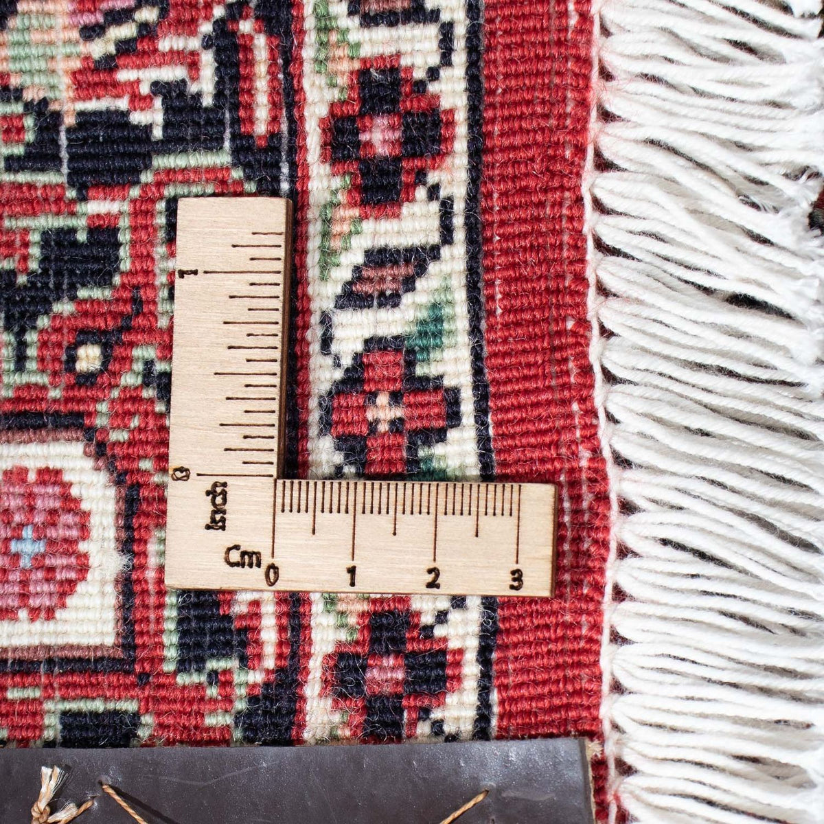 Biegacz Dywan perski - Bijar - 198 x 77 cm - czerwony