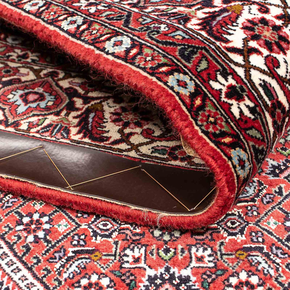 Dywan perski - Bijar - 220 x 142 cm - czerwony