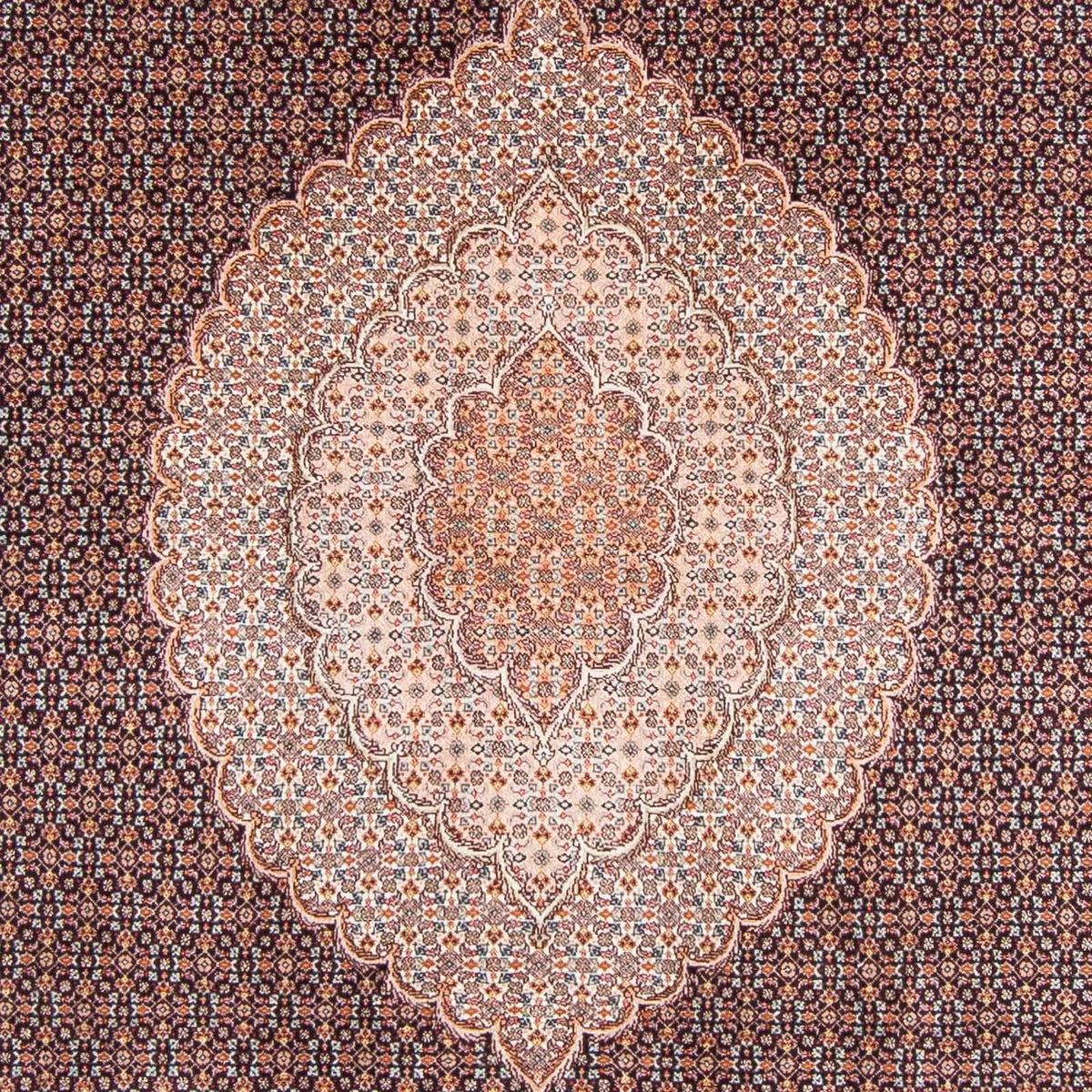 Dywan perski - Tabriz - 298 x 196 cm - ciemnoniebieski