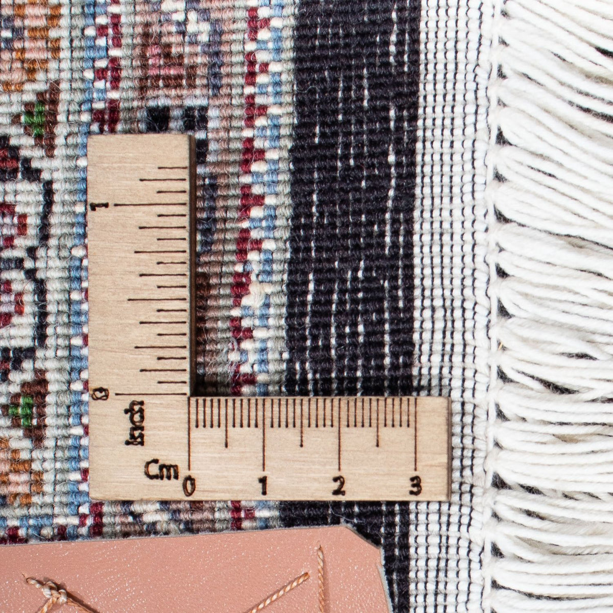 Dywan perski - Tabriz - 308 x 200 cm - ciemnoniebieski